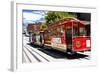 Cable Cars - Streets - Downtown - San Francisco - Californie - United States-Philippe Hugonnard-Framed Art Print