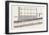 Cable Railway Tunnel under River Near Van Buren Street-null-Framed Giclee Print