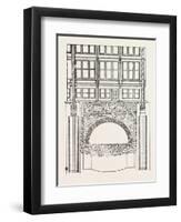 Cable Railway Tunnel under River Near Van Buren Street-null-Framed Premium Giclee Print