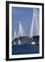 Cable-Stayed Bridge Supports of the Charilaos Trikoupis Bridge-null-Framed Giclee Print