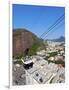 Cableway (cable car) to Sugarloaf Mountain, Urca, Rio de Janeiro, Brazil, South America-Karol Kozlowski-Framed Photographic Print