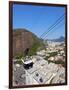 Cableway (cable car) to Sugarloaf Mountain, Urca, Rio de Janeiro, Brazil, South America-Karol Kozlowski-Framed Photographic Print