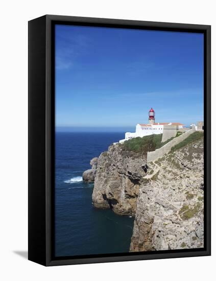 Cabo de Sao Vicente (Cape St. Vincent), Algarve, Portugal, Europe-Jeremy Lightfoot-Framed Stretched Canvas