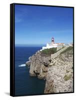 Cabo de Sao Vicente (Cape St. Vincent), Algarve, Portugal, Europe-Jeremy Lightfoot-Framed Stretched Canvas