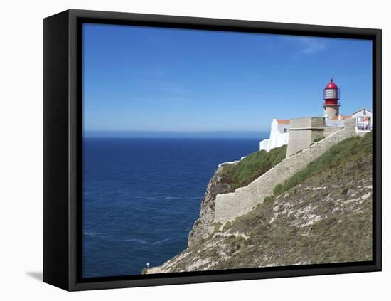 Cabo de Sao Vicente (Cape St. Vincent), Algarve, Portugal, Europe-Jeremy Lightfoot-Framed Stretched Canvas