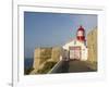 Cabo de Sao Vincente with its lighthouse, Algarve, Portugal.-Martin Zwick-Framed Photographic Print