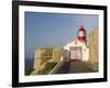 Cabo de Sao Vincente with its lighthouse, Algarve, Portugal.-Martin Zwick-Framed Photographic Print