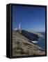 Cabo Mayor Lighthouse, Santander, Spain-Walter Bibikow-Framed Stretched Canvas