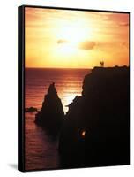 Cabo Rojo at Sunset, Puerto Rico-Greg Johnston-Framed Stretched Canvas