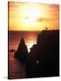 Cabo Rojo at Sunset, Puerto Rico-Greg Johnston-Stretched Canvas