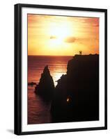 Cabo Rojo at Sunset, Puerto Rico-Greg Johnston-Framed Premium Photographic Print