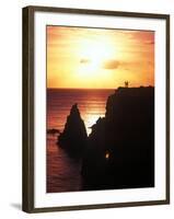 Cabo Rojo at Sunset, Puerto Rico-Greg Johnston-Framed Photographic Print