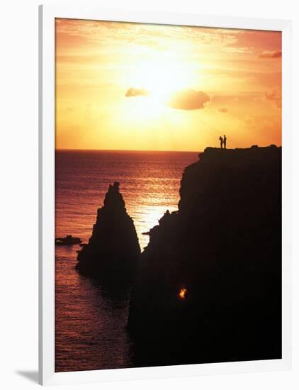 Cabo Rojo at Sunset, Puerto Rico-Greg Johnston-Framed Photographic Print