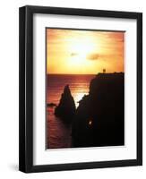 Cabo Rojo at Sunset, Puerto Rico-Greg Johnston-Framed Photographic Print