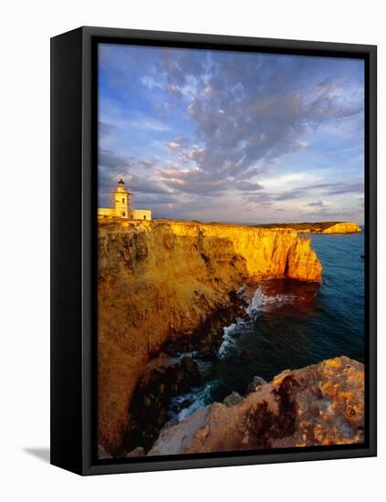 Cabo Rojo Lighthouse, Puerto Rico-George Oze-Framed Stretched Canvas