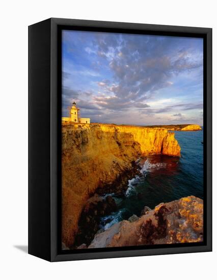 Cabo Rojo Lighthouse, Puerto Rico-George Oze-Framed Stretched Canvas