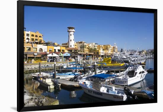 Cabo San Lucas Marina, Baja California, Mexico, North America-Peter Groenendijk-Framed Photographic Print