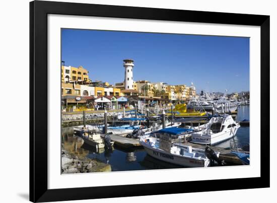 Cabo San Lucas Marina, Baja California, Mexico, North America-Peter Groenendijk-Framed Photographic Print