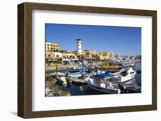 Cabo San Lucas Marina, Baja California, Mexico, North America-Peter Groenendijk-Framed Photographic Print