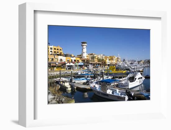 Cabo San Lucas Marina, Baja California, Mexico, North America-Peter Groenendijk-Framed Photographic Print