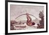 Cabocle a Civilized Indian Shooting a Bow-Jean Baptiste Debret-Framed Premium Giclee Print
