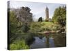 Cabot Tower, Brandon Hill Park, Bristol, Avon, England, United Kingdom, Europe-Jean Brooks-Stretched Canvas