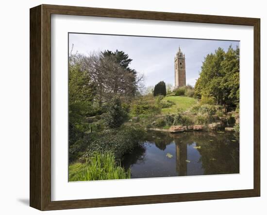 Cabot Tower, Brandon Hill Park, Bristol, Avon, England, United Kingdom, Europe-Jean Brooks-Framed Photographic Print