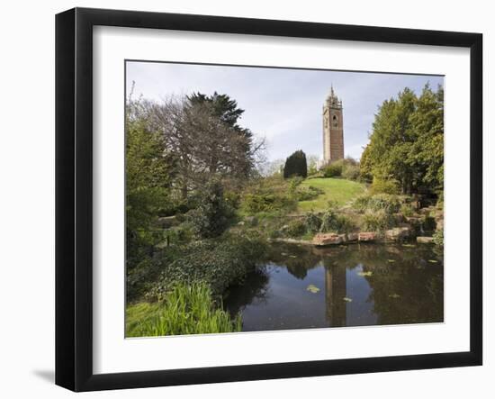 Cabot Tower, Brandon Hill Park, Bristol, Avon, England, United Kingdom, Europe-Jean Brooks-Framed Photographic Print