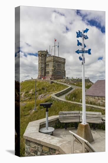 Cabot Tower, Signal Hill National Historic Site, St. John'S, Newfoundland, Canada, North America-Michael Nolan-Stretched Canvas
