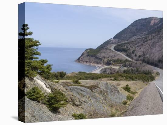 Cabot Trail, Cape Breton Highlands National Park, Cape Breton, Nova Scotia, Canada, North America-Ethel Davies-Stretched Canvas