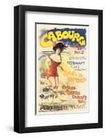 Cabourg, La Plus Belle Plage-null-Framed Art Print