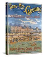 Cabourg Poster-Emile Levy-Stretched Canvas