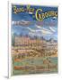 Cabourg Poster-Emile Levy-Framed Giclee Print