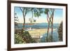 Cabrillo Beach, San Pedro, California-null-Framed Premium Giclee Print