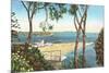 Cabrillo Beach, San Pedro, California-null-Mounted Premium Giclee Print