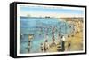 Cabrillo Beach, San Pedro, California-null-Framed Stretched Canvas