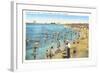 Cabrillo Beach, San Pedro, California-null-Framed Art Print