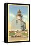 Cabrillo Lighthouse, Point Loma, San Diego, California-null-Framed Stretched Canvas