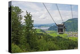 Cabrio Cable Car to Stanserhorn-Christian Kober-Stretched Canvas