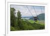 Cabrio Cable Car to Stanserhorn-Christian Kober-Framed Photographic Print