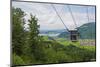 Cabrio Cable Car to Stanserhorn-Christian Kober-Mounted Photographic Print