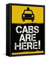 Cabs are Here Jersey Shore TV Print Poster-null-Framed Stretched Canvas