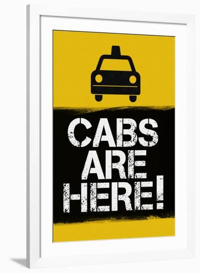 Cabs are Here - Jersey Shore TV-null-Framed Art Print