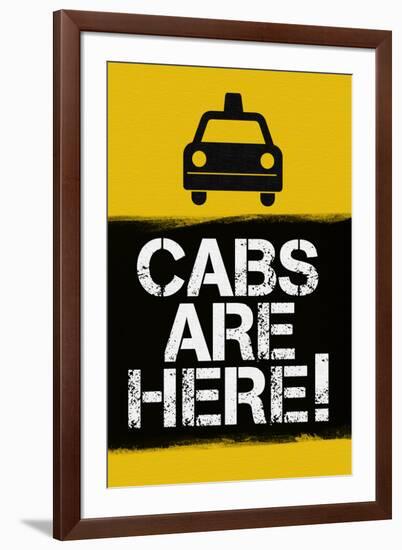 Cabs are Here - Jersey Shore TV-null-Framed Art Print