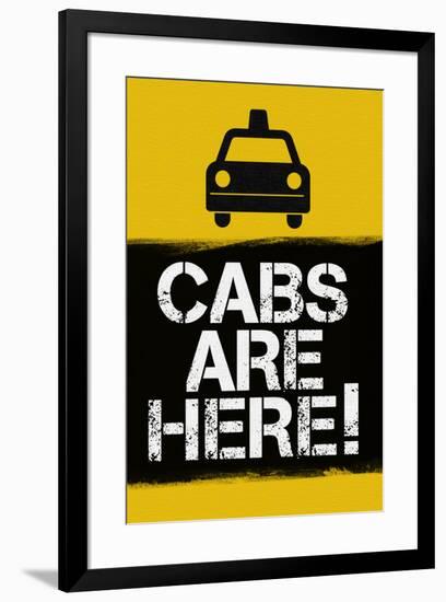 Cabs are Here - Jersey Shore TV-null-Framed Art Print