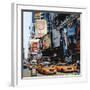 Cabs of New-York III-Giovanni Manzo-Framed Art Print