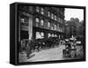 Cabs Outside of Tiffany and Co., New York City-null-Framed Stretched Canvas