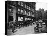 Cabs Outside of Tiffany and Co., New York City-null-Stretched Canvas