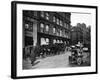 Cabs Outside of Tiffany and Co., New York City-null-Framed Photo