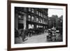 Cabs Outside of Tiffany and Co., New York City-null-Framed Art Print